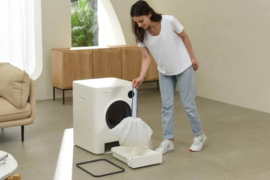 extra large self cleaning litter box