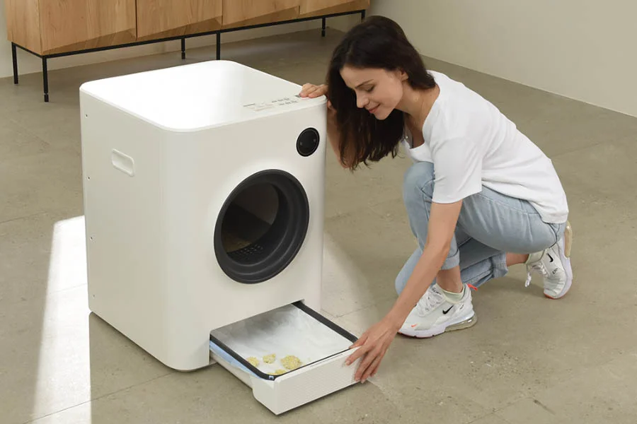 extra large self cleaning litter box